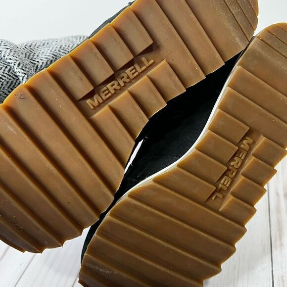 Merrell Alpine Fit Sole Sneakers Black Cream Women’s - Picture 10 of 12